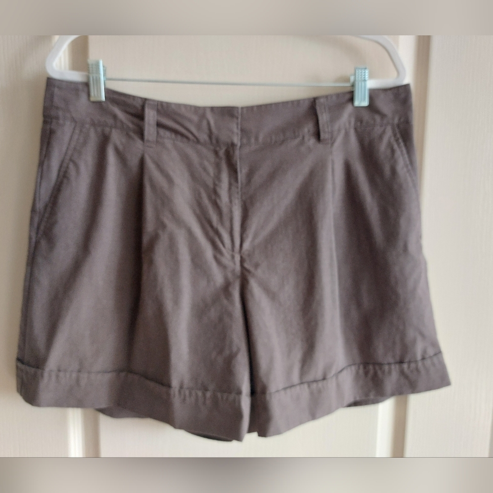 ANN TAYLOR Women's Green Shorts. Size 12.